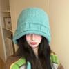 Woolen Knit Hat For Women With Windproof Warmth For Outdoor Activities