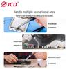 JCD Smart Electric Soldering Iron & Hot Air Gun Kit with Digital Display - Inner Heating & High Power 8898 Model.