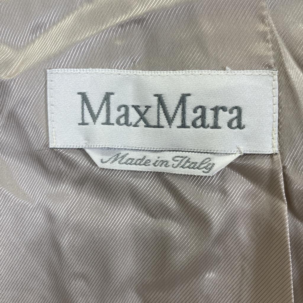 Max Mara Gray wool angora coat coat 36 grayUsed