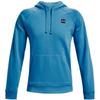 Rival Fleece Hoodie Cotton Blend Blue