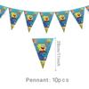 SpongeBob Birthday Party Disposable Tableware Set: Plates, Cups, Napkins, Cartoon Decorations for Girls