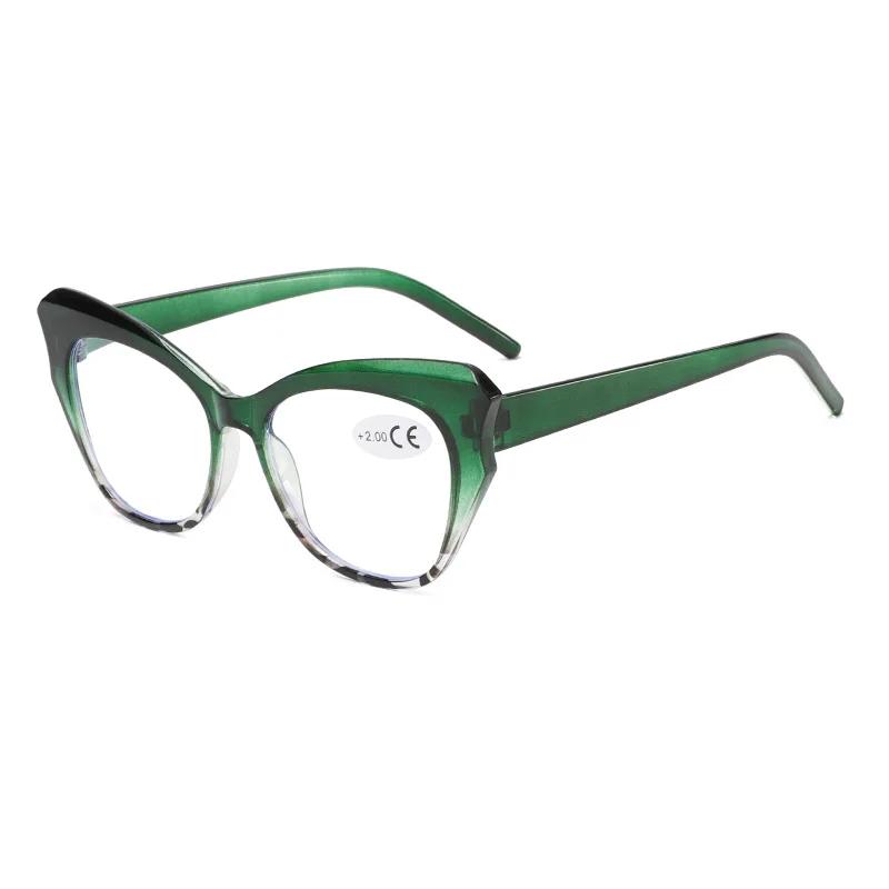 Fashion Women Cat Eye Reading Glasses Fashion Hyperopia Presbyopia Eyewear Men Anti Blue Light Reading Eyeglasses +1.0 +1.50