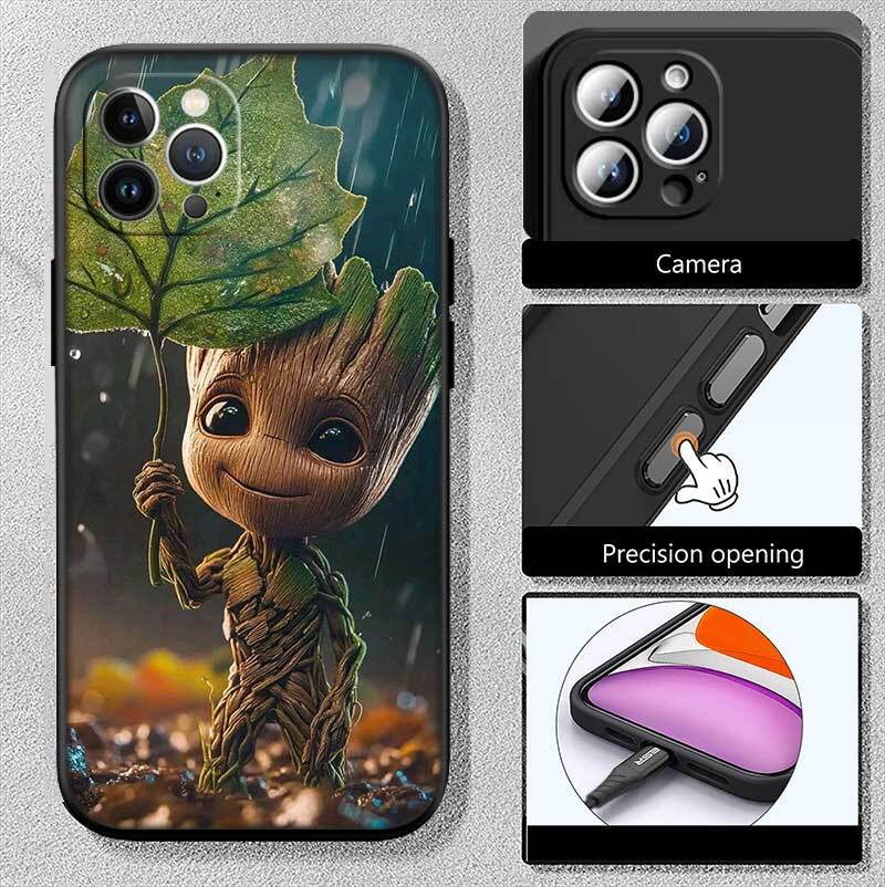 Rocket Raccoon Phone Case for Xiaomi Poco C40 C51 C50 C55 C65 C71 C75 C85 F8 F7 F6 F5 F3 F2 X7 X6 X4 X3 X2 M7 M6 M5 M4 M3 M2 Pro