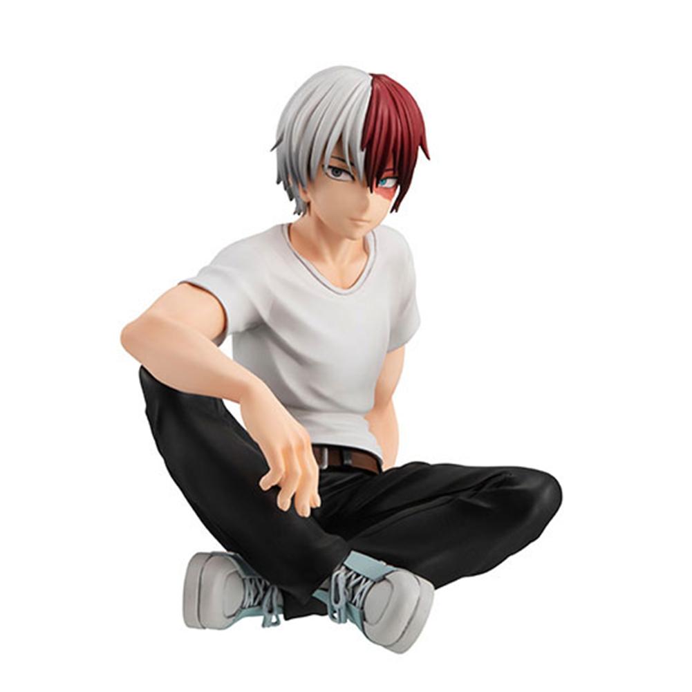Anime MHA Figure Midoriya Izuku Action Figures PVC Todoroki Shouto Models Desktop Bakugou Katsuki Figurine Toys Gifts 7.5cm