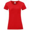 Fruit of the Loom Womens/Ladies Iconic Combed Cotton T-Shirt
