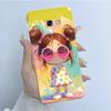 For Samsung Galaxy A5 2016 A7 2017 Phone Case Flower Girls Design Soft Silicone TPU Back Housing for SM-A510F A520F A720F Covers