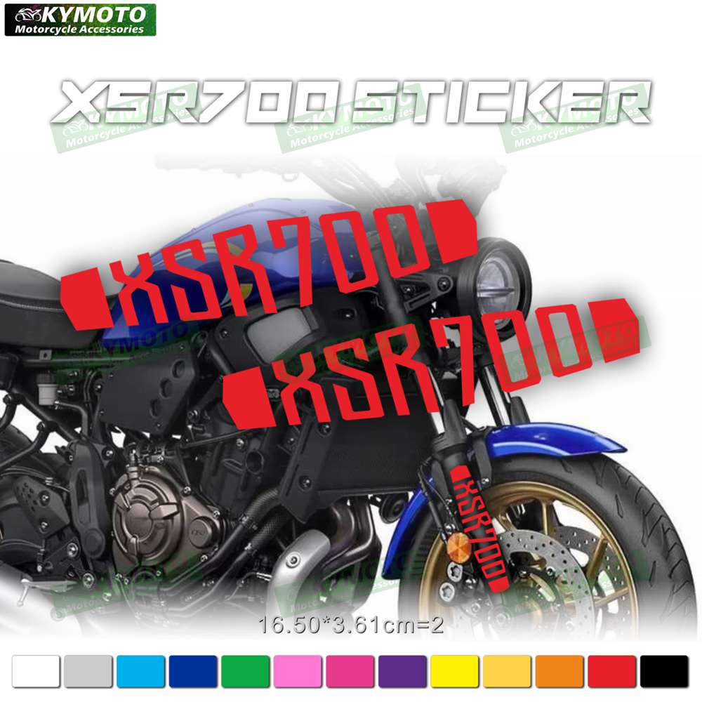 For XSR700 XSR 700 Motorcycle Accessories Fairing Front Shock Absorber Windshield Fuel Tank Engine Front Fork Decoration