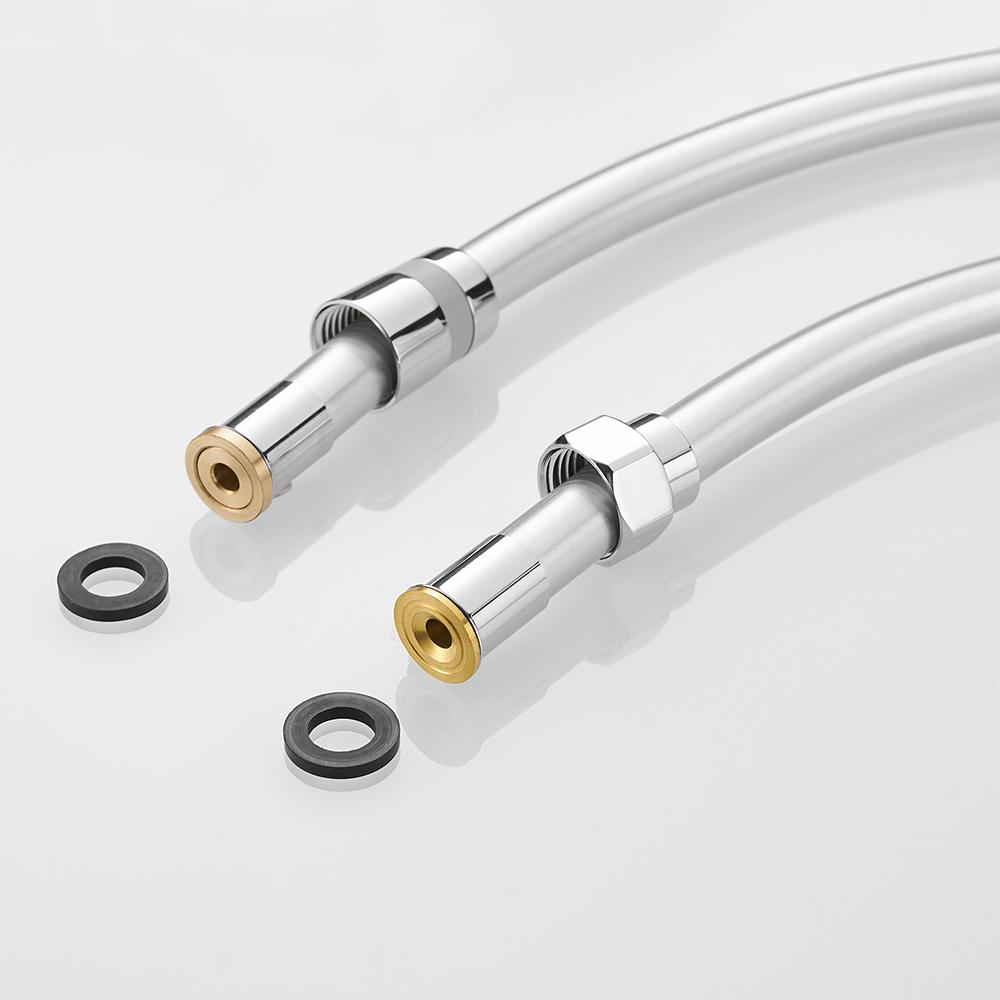GI/2 Universal Interface High Pressure PVC Handheld Shower Hose 1.5 Flexible Anti Winding Bathroom Accessories 0533
