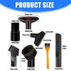 Vacuum Cleaner Accessory Set Nozzles 32mm Crevice Nozzle Car Nozzle Upholstery Brush Dust Hair Removal Accessories