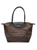 Geantă Tote Pliabilă Green Logo Nylon Medie Femei Mocha 2605919002