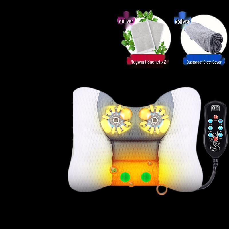 Kangzuo Electric Neck and Back Massager Pillow