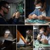Multi-functional Headlamp Type-C Charging LED Flashlight Eyeglass Lamp for 800mah Fixing Thin