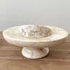 Classic Big Marble Barrette [Ivory Marble]