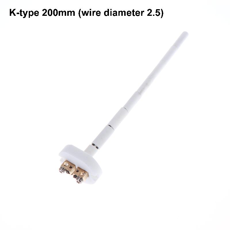 K Type Thermocouple WRN 010 High Temperature Ceramic Core Sensor for Muffle Furnace Accurate Thermal Measurement Heavy Duty
