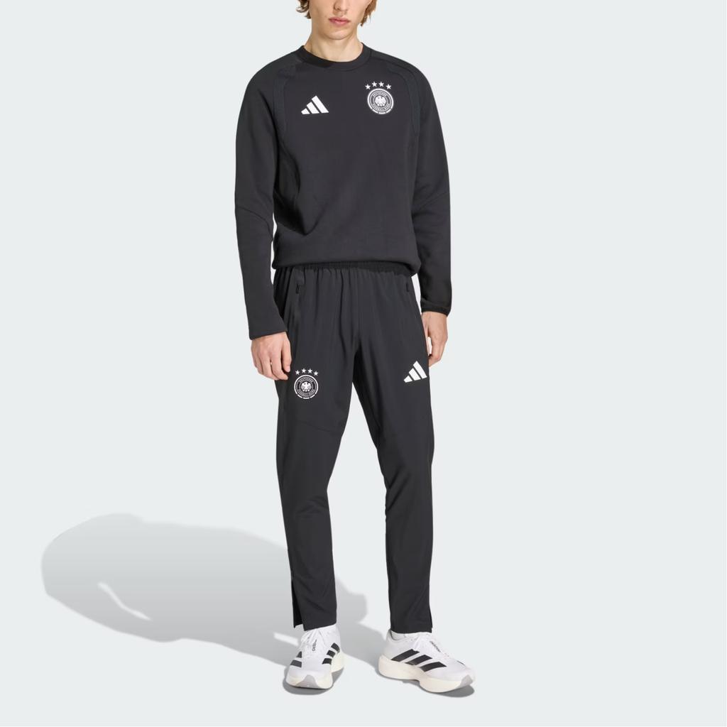 adidas Germany Tiro Travel Pants Black Men Bottoms JZ9327
