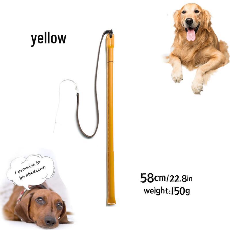 Cowhide Dog Training Whip Standard