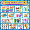 206PCS Party Favors for Kids 3-5 4-8-12, Fidget Toys Pack Birthday Bulk Goodie Bag Stuffers, Treasure Box Toys for Classroom Prizes for Kids