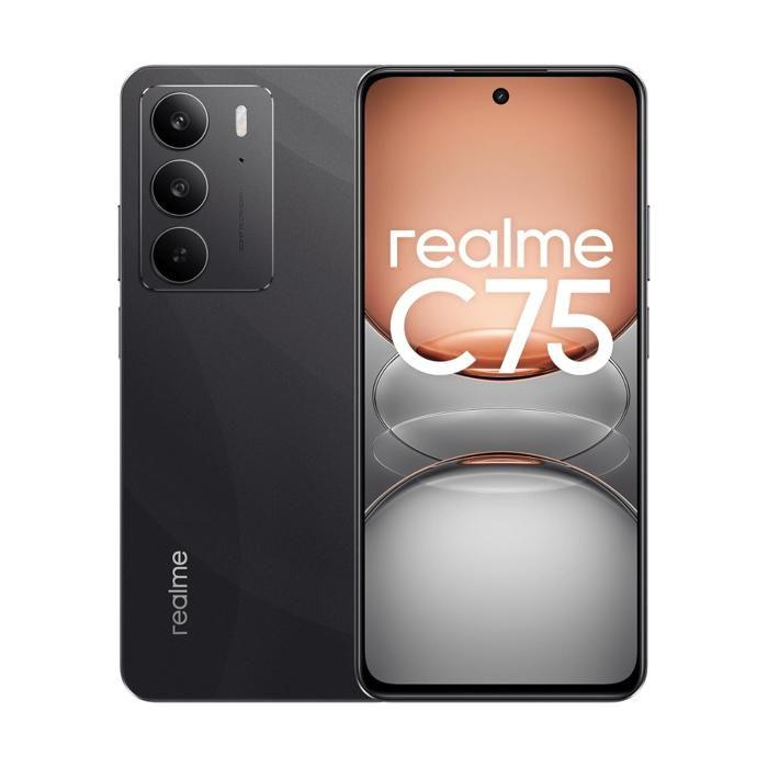 Realme C75 4G 8 Go/128 Go Noir (Storm Black) Double SIM