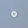 4 Holes Polished Freshwater River Shell Buttons Small Round Thin Edge Durable for Shirts Blouses Handmade Apparel Making