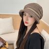 Simple Solid Color Suede, Personalized Elegant Style Temperament Basin Hat Women's Autumn Casual Fashion Versatile Exquisite Stacking Hat