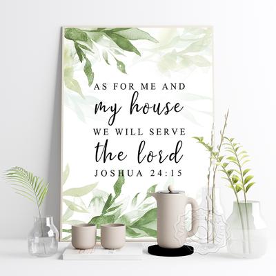 Biblické verše, povzbuzující umělecké tisky, plakáty, inspirativní citáty s motivem Bible, samolepky na zeď, baptistické křesťanské olejomalby