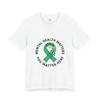 Mental Health Matters tee | Wear Green awareness ribbon, self-care