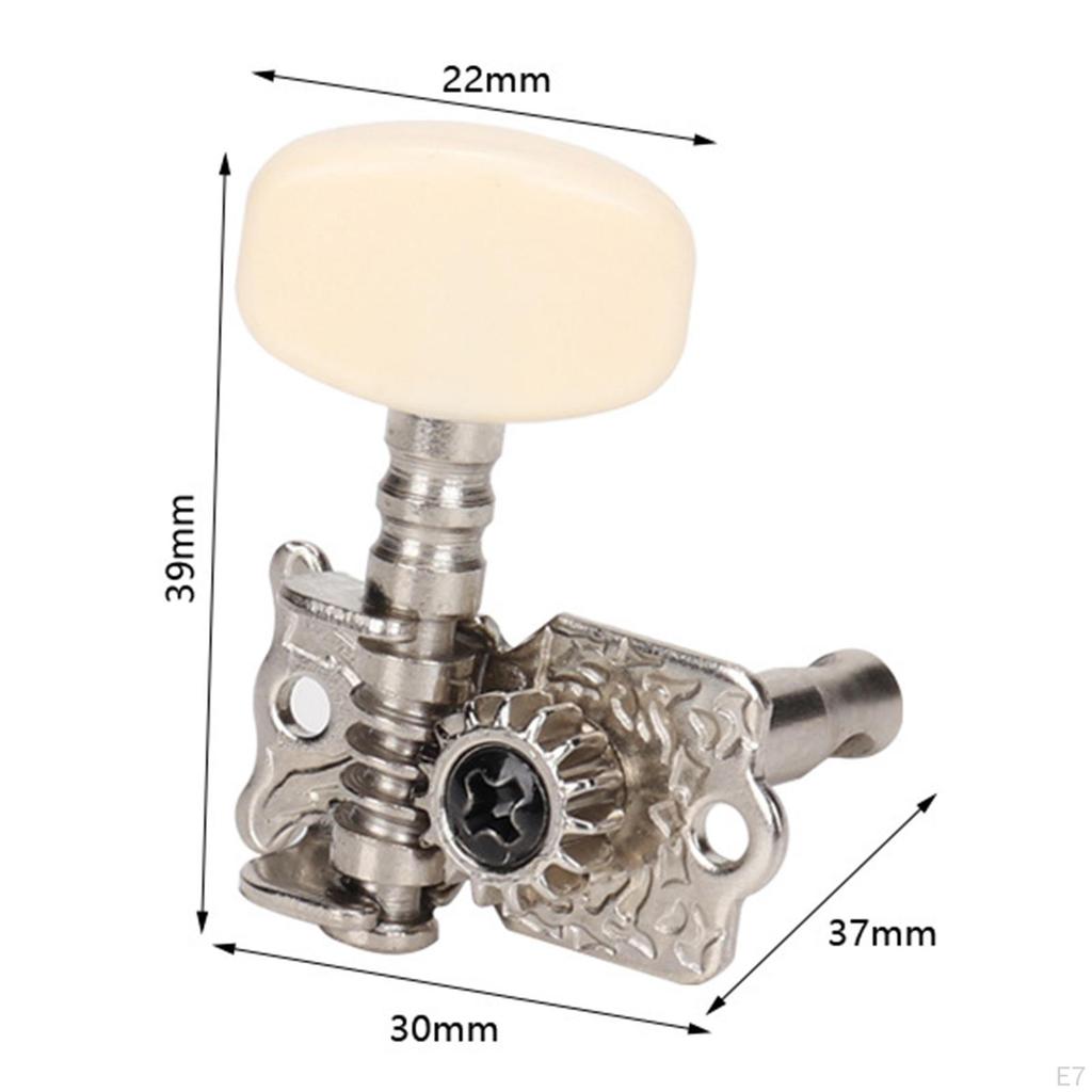 Metal Guitar Tuning Pegs Set for Electric And Folk Guitars
