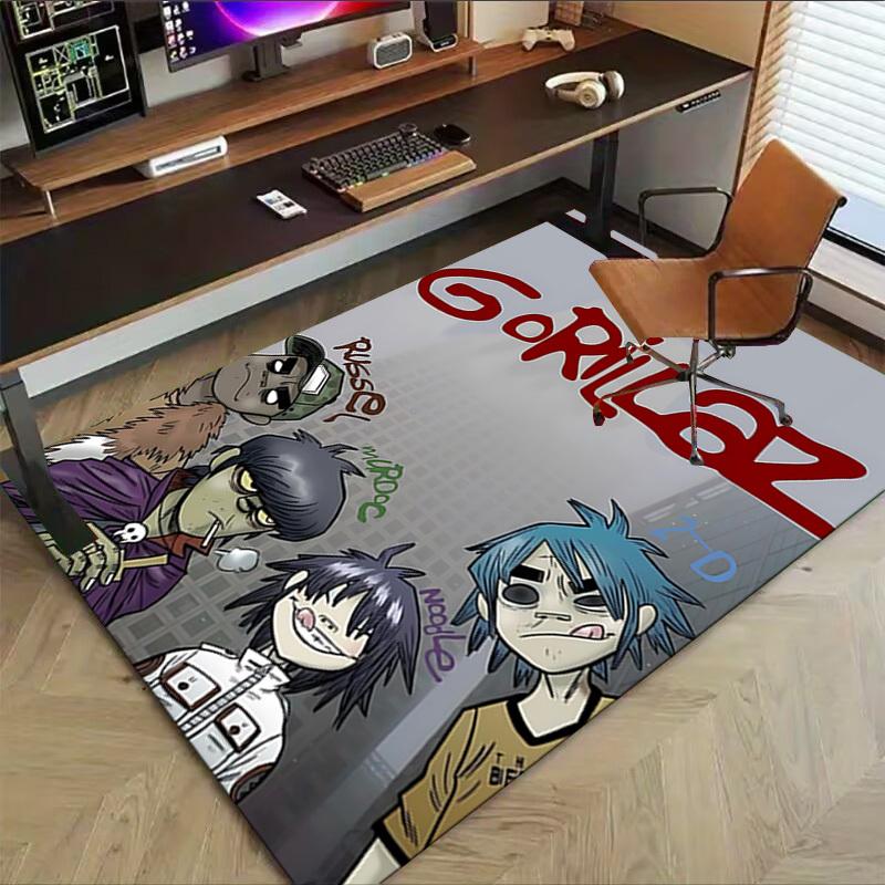 1 Stück Russel 2 D Teppich, Büroteppich Außenmatte Heimdekoration Bereichsteppich Festival