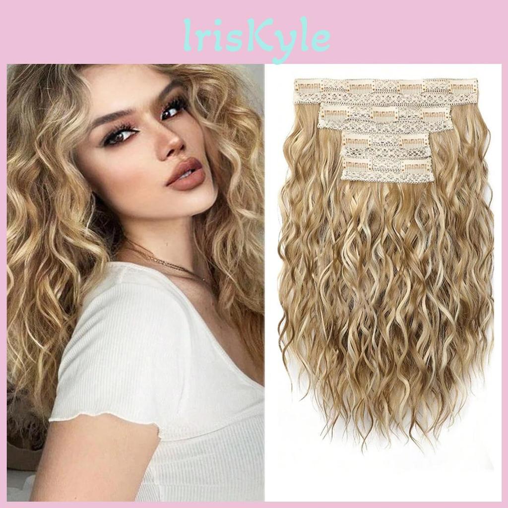 Short Hair 12inch 4pack Extensions Curly Wavy Hair Daily Hair Extensions To Increase Hair Volume
