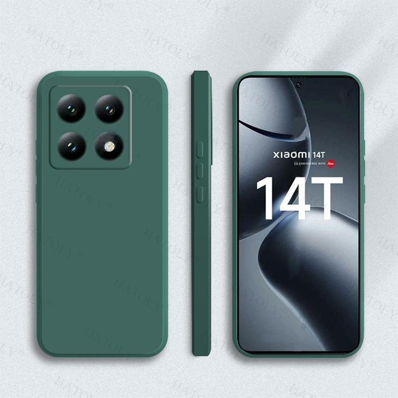 

Чехол-накладка для Xiaomi 14T Для Xiaomi 14T 14 T Pro Жидкий силикон Конфетный цвет Задняя крышка Для Xiaomi 14T Чехол 6,67 дюйма For Xiaomi 14T