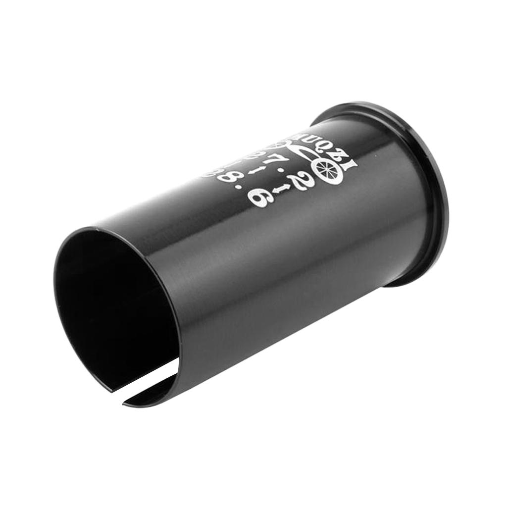 Bicycle Alloy Seatpost Adapter Shim Seat Tube Convert Sleeve 22.2mm to 25.4mm