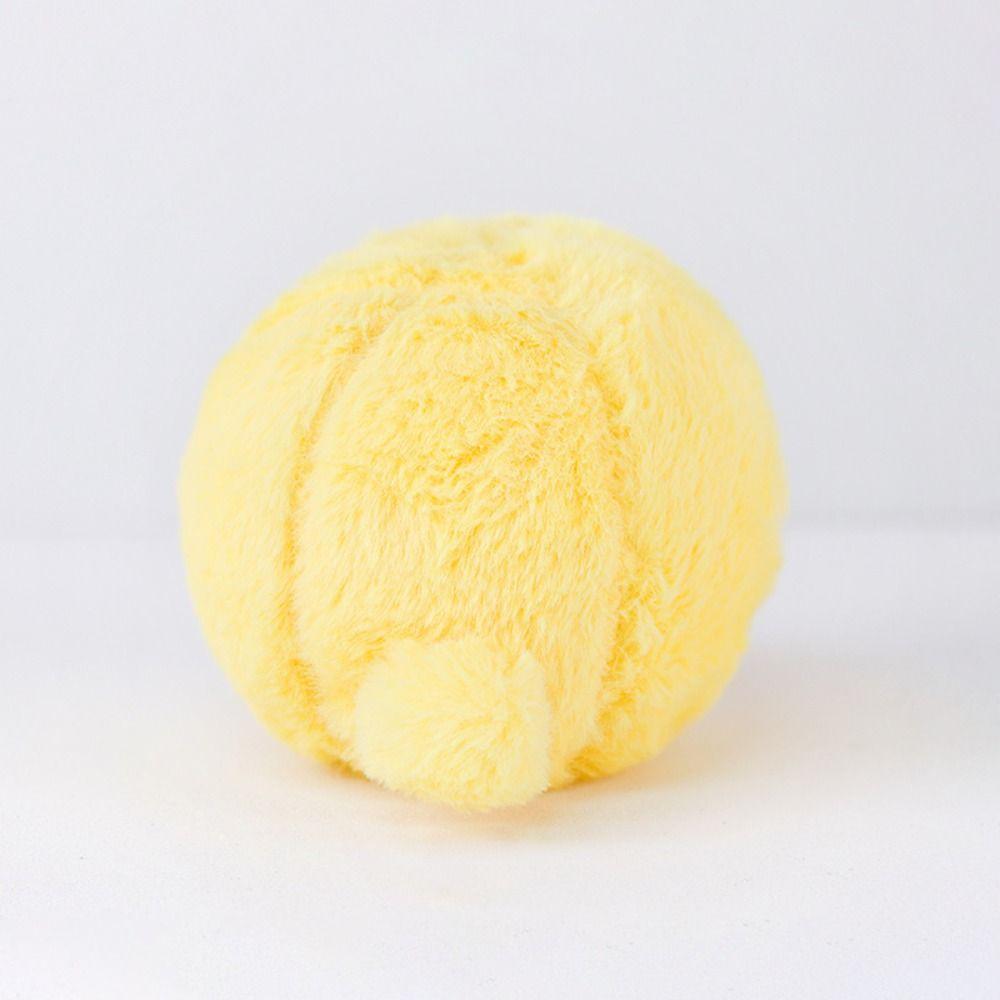Fluffy Rabbit Calming Ball Bite Resistant Rabbit Soothing Toy Rabbit Fur Ball Playing