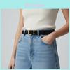 Echt Leer Dames Vintage Stijl Casual Riem Voor Jeans En Kantoor Kleding