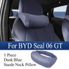 Turned Neck Headrest & Waist Pillow for BYD Seal 06 GT - Memory Cotton Seat Waist Accessory & Automobile Body Kit