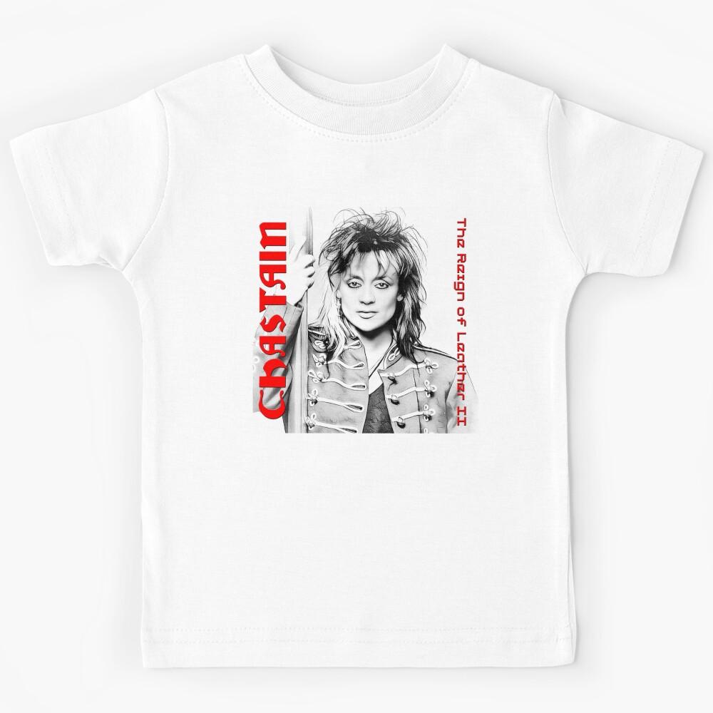 Chastain - The Reign of Leather II album 2023 Kids T-Shirt 130