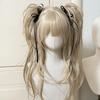 Synthetic Long Curly Wavy Lolita Wig with Bangs Cosplay Halloween Christmas Wig  Role-playing