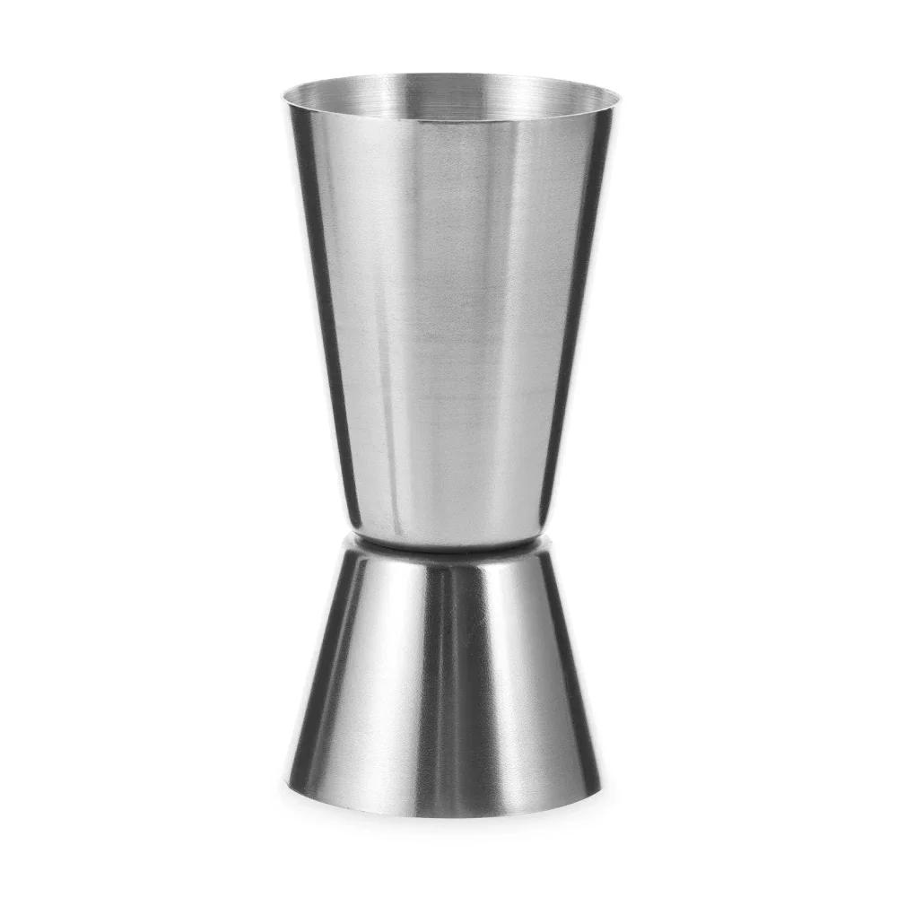 New Cocktail Shaker PP Measure Cup 20/40cc 10/20cc Double Shot Stackable Large Capacity Jigger Short Measuring Jugs