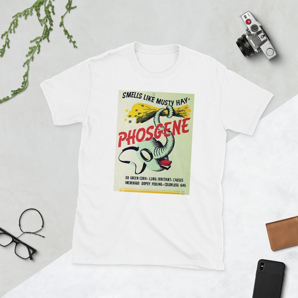 

World War II Phosgene Short-Sleeve Unisex T-Shirt 3XL