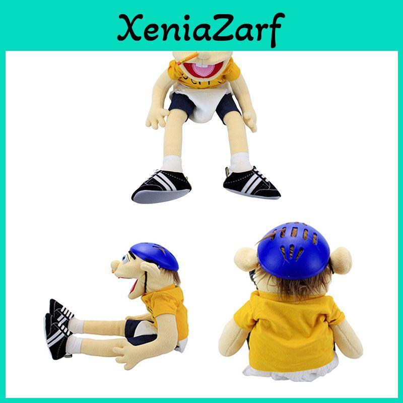 Soft And Skin-friendly Jeffy Cartoon Plush Hand Puppet Toy For Kids And Adults Perfect Christmas And Birthday Gift!