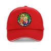 Unisex Sacred Hearts Of Jesus & Mary Baseball Cap Premium Quality Adjustable Snapback Catholic Devotional Print Christian Faith-
