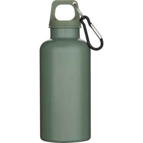 Floso Oregon Solid Recycled Plastic Carabiner Clip 400ml Water Bottle