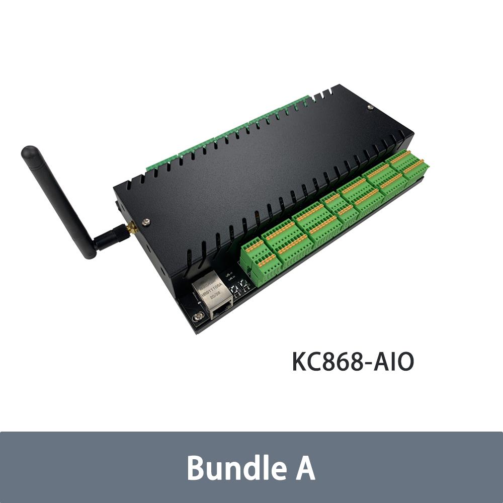 KC868-AIO 58 Input 32 Output Relay Control Panel for Home Assistant by ESPHome KC868-AIO&Universal синий
