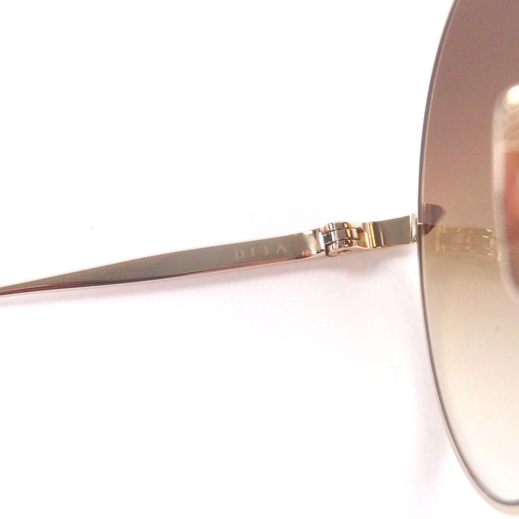 Excellent DITA sunglasses Round frame worn by HYDE gold mens DTX506 Used