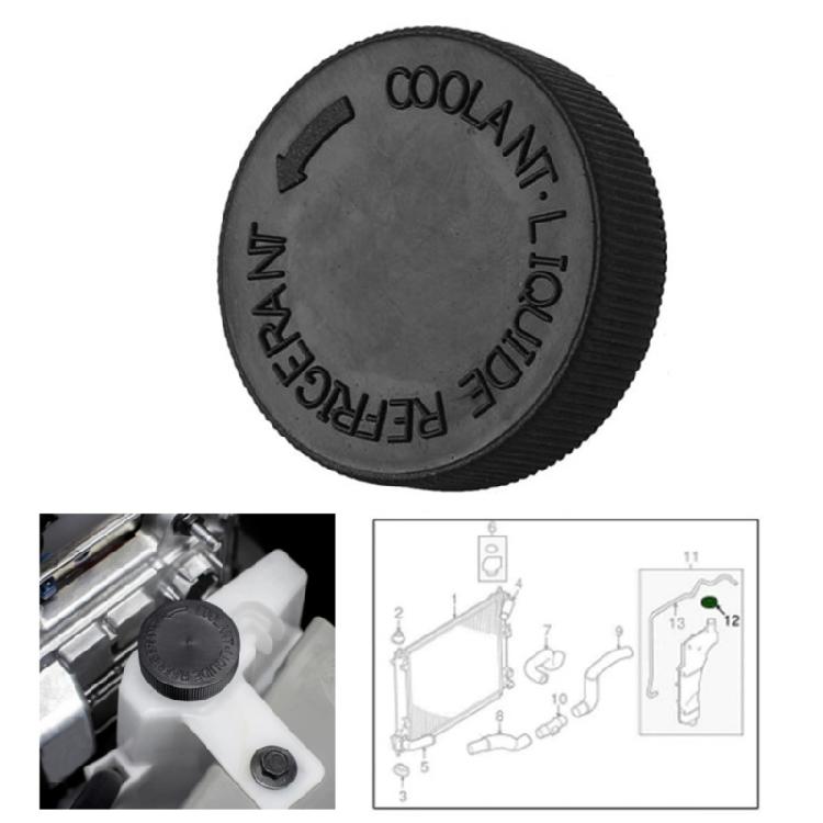 Coolant Fluid Reservoir Tank PlasticCover For  21712-79900
