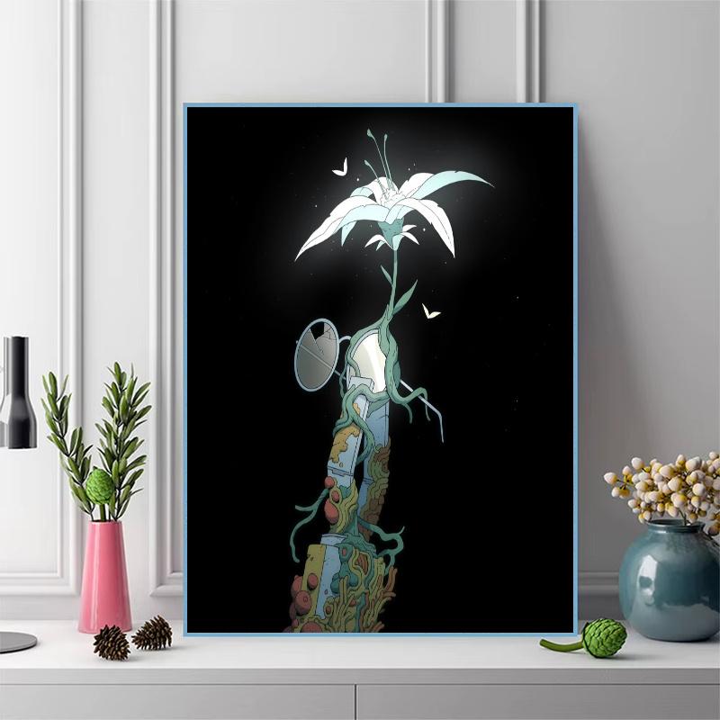 Scavengers Reign 100% Round Full Drill 5D DIY Diamond Painting Embroidery Cross Stitch Rhinestone Décor