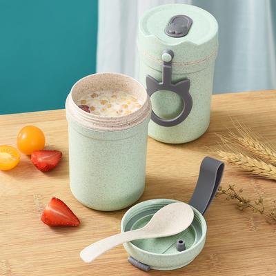 Paslanmaz Çelik Bento Kutusu Mikrodalga yemek kabı Çantası Basit çorba kasesi Öğrenci Çocuk Taşınabilir Sofra süt kupası