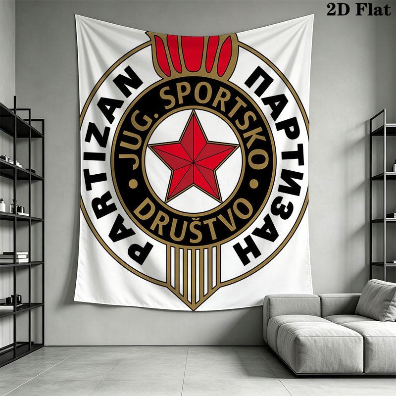 Partizan poster Wall Hanging Printed Fabric Blanket Decorative Tapestries for Bedroom Living Room Home Decor