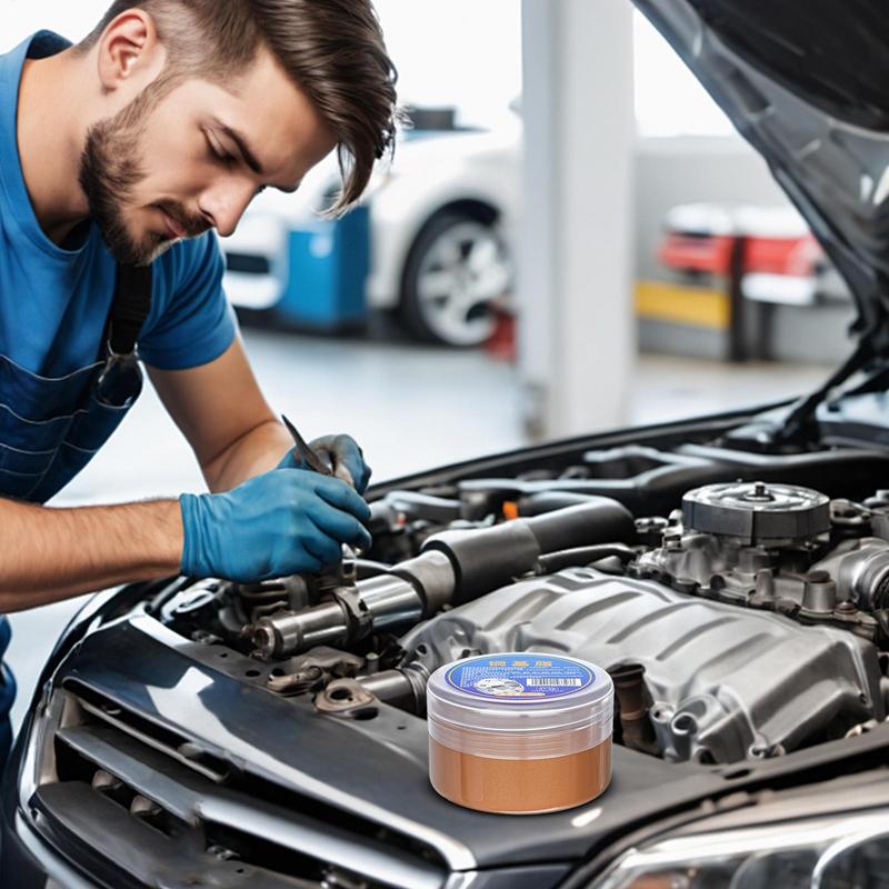 30g Hochtemperatur Kupferfett Paste Wasserdichtes Kupfer Schmiermittel Kupfer Anti-Seize Schmiermittel