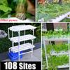 108 Hole Hydroponic System Plant Grow Kit Nursery Pots Anti Pest Soilless Cultivation Indoor Garden Culture Plant 112pc/set 220V