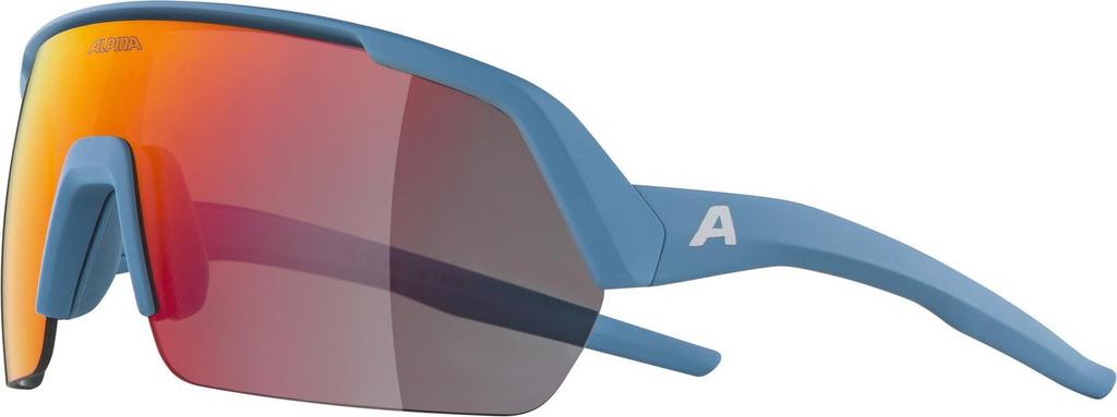 Alpina TURBO HR Sports Shield Style for Smaller Faces Sunglasses, Anti-Fog, Mirrored, Women,